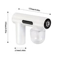 thumbnail image 3 of Mini-portable Charging Disinfectant Sprayer, 50ML Nano-blue Light Sterilizing Sprayer, Hand-held Powerful Sprayer, Sterilizing Agent Steam Battery Capacity Of 1200mAh, Suitable For Car,school,bedroom, 3 of 4