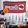 thumbnail image 3 of Brain Tumor Awareness Month Grey Ribbon party Banner 35x70in - High Durability - Designed for Indoor or Outdoor Use - Great Gift Idea, 3 of 5