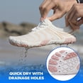 thumbnail image 4 of AUXDIQ Water Shoes Women Men Quick Dry Aqua Shoes Barefoot Beach Swim Shoes, 4 of 6