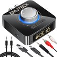 thumbnail image 1 of Adaptador de audio Bluetooth 5.0 Emuteck Transmisor y receptor 5 en 1, 1 of 8