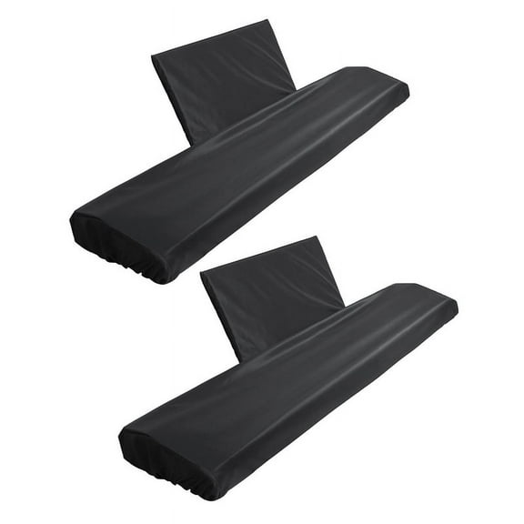 2X Piano Keyboard Dust-Cover for 88 Keys,with Music Sheet Stand Cover,Electric Piano Cover,Dustproof and Washable