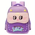 thumbnail image 1 of Little Girls Boys Schoolbag With Protective Spine Burden Relieving Schoolbag For Kindergarten Children's Lightweight Backpack, 1 of 5