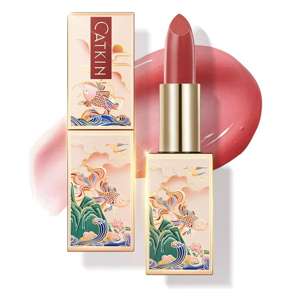 Bálsamo labial Catkin Lip Stain ultrahidratante con vitamina E, 3,5 ml
