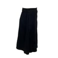 thumbnail image 2 of Falda George para Mujer Larga de Lino con Botones y Bolsas Laterales Negro Talla M, 2 of 4