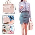thumbnail image 1 of Travel Makeup Hanging Bag Zippered Toiletry Carry Pouch for Friend Family Neighbors Gift, 1 of 3