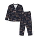 thumbnail image 1 of Fotbe Pig Farm Conjunto de Pijama de Manga Larga para Mujer con Estampado, Ropa de Dormir de 2 Piezas, Conjunto de Casa Suave y Cómodo con Bolsillos-XX-Large, 1 of 7