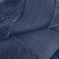 thumbnail image 3 of Superior Aria Turkish Cotton 6-Piece Towel Set, Ultra Soft Heavyweight Towels, Crown Blue, 3 of 6