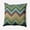 Autumn Blue, variant on Simply Daisy 16" x 16" Ikat Chevron Decorative Throw Pillow, Autumn Blue