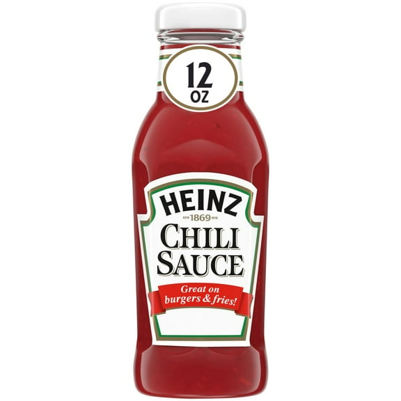 Pack of 3 Heinz Chili Sauce, 12 oz (packaging may vary)