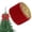 Red, variant on 1 Roll Christmas Velvet Ribbon, 6cm Wide x 2 Meter Soft Plush Velvet Ribbon with Gold Edge for Christmas Gift Wrapping Wreath Tree Hair Bow DIY Decor, Clearance Dark Forest Green