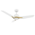 thumbnail image 5 of 48" 3 Blade Smart Indoor DC Ceiling Fan with Dim LED Light Remote, 5 of 6