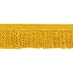 2 1/2" (6cm) de long Bordure de Lingots (style ef25), drapeau or 140 (or jaune brillant) vendu par la cour (36"/3 pi/0,9 M) – image 1 sur 1