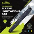 thumbnail image 2 of Sportube Wanderer Ski Sleeve Lightweight Bag with Full-Length Zipper Compartment, Graphite, 2 of 8