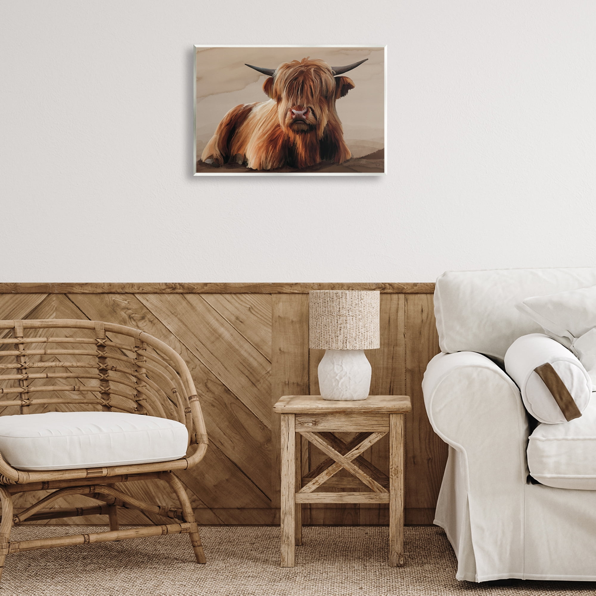 Stupell Industries Got My Hair Done Cattle Wall Plaque Art, design by Renel Peters