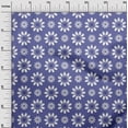 thumbnail image 3 of oneOone Cotton Cambric Purple Fabric Floral Retro Sewing Material Print Fabric By The Yard 42 Inch Wide, 3 of 4