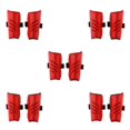 thumbnail image 3 of Maytalsory Children Shin Soccer Football Pads Guards Protector Gear Training Leg Red 5Set, 3 of 6