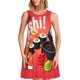 thumbnail image 1 of Disketp Sushi para Vestido sin Mangas para Mujeres, Vestidos de Verano para Mujeres, Casual y Holgado para la Playa, 1 of 7
