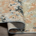 thumbnail image 4 of Pisa Orange/Blue 6'7" x 9' Modern Rectangle Area Rug, 4 of 6