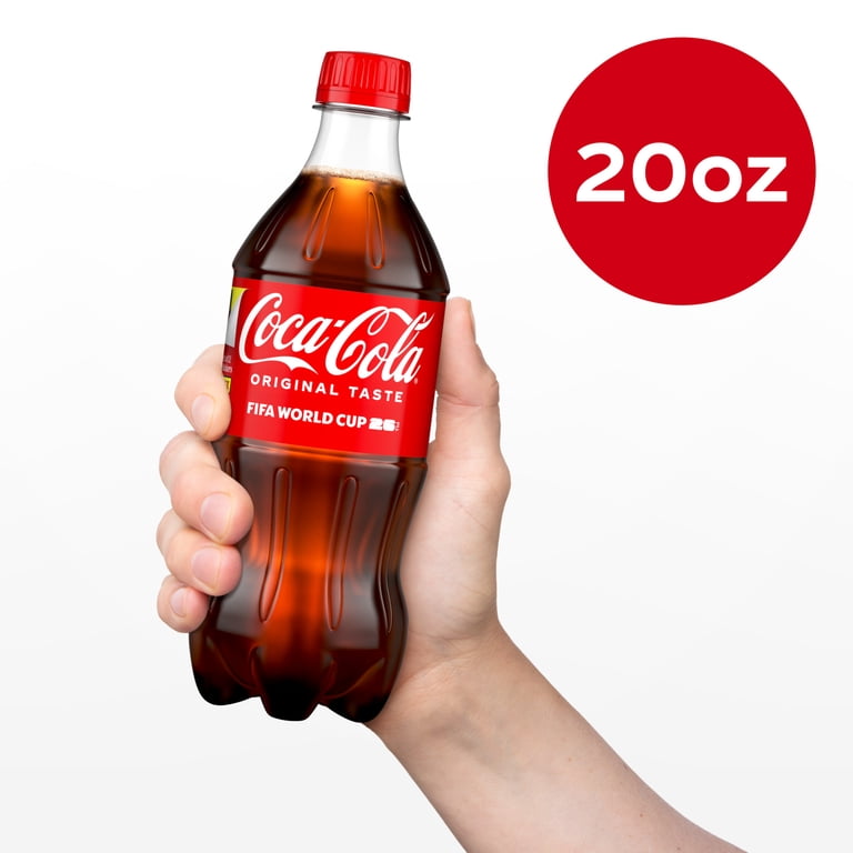 Coca-Cola Original Taste Soda, Refreshing 20 fl oz Bottle
