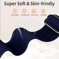 thumbnail image 2 of REQO Bracelets Compatibles avec Fitbit Versa 3/4 et Sense/Sense 2 Bracelets de Montre, Bracelets de Sport en Tissu Extensible Réglables pour Hommes et Femmes, 2 of 7