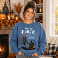 thumbnail image 6 of Headless Horseman Sleepy Hollow Halloween Dark Sweatshirt, Dead and Breakfast Retro Sweater, 6 of 9
