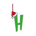 thumbnail image 1 of ¡Rebaja! Colgante navideño por menos de $1. Colgante con forma de árbol de Navidad con letras de dibujos animados. Colgante navideño para el hogar. Regalo., 1 of 4