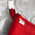 thumbnail image 3 of T-fal Medallion Print Silicone and Cotton Twill Oven Mitts, Two Pack, Red, 3 of 5