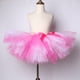 thumbnail image 4 of Falda tutú rosa fuerte para niñas, falda de tul esponjosa, tutú para niñas pequeñas, falda para fiesta de cumpleaños para niños, tutús de ballet para baile para niños de 0 a 14 años, 4 of 5