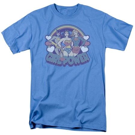 DC Comics Retro Girl Power Mens Short Sleeve Shirt