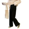 thumbnail image 1 of Guardurnaity Pantalones Mujer Pantalones Largos Pierna Ancha Pantalones Casuales De Mujer De Cintura Alta Prendas para la parte inferior del cuerpo, 1 of 6