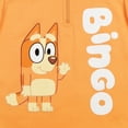 thumbnail image 4 of Bluey Bingo Fleece Half Zip Hoodie Toddler to Big Kid, 4 of 5