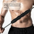 thumbnail image 2 of OULII Elastic Fitness Bar Black Rubber Exercise Stick 1Pack, 2 of 8
