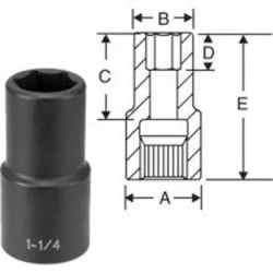 

#5 Spln 1-5/16 Deep Thin Wall