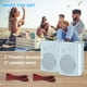 thumbnail image 5 of Altavoces exteriores Herdio de 6.5 pulgadas y 400 W con cable y resistentes al agua (par), 5 of 7