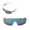 Emerald Mirror Coated - Polarized, variant on Walleva Titanium Replacement Lenses for POC Blade Sunglasses