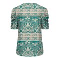 thumbnail image 3 of Fiudx Camisetas para Mujer Mujer Moda Casual Manga Corta Suelta Camiseta Blusa Tops, 3 of 4