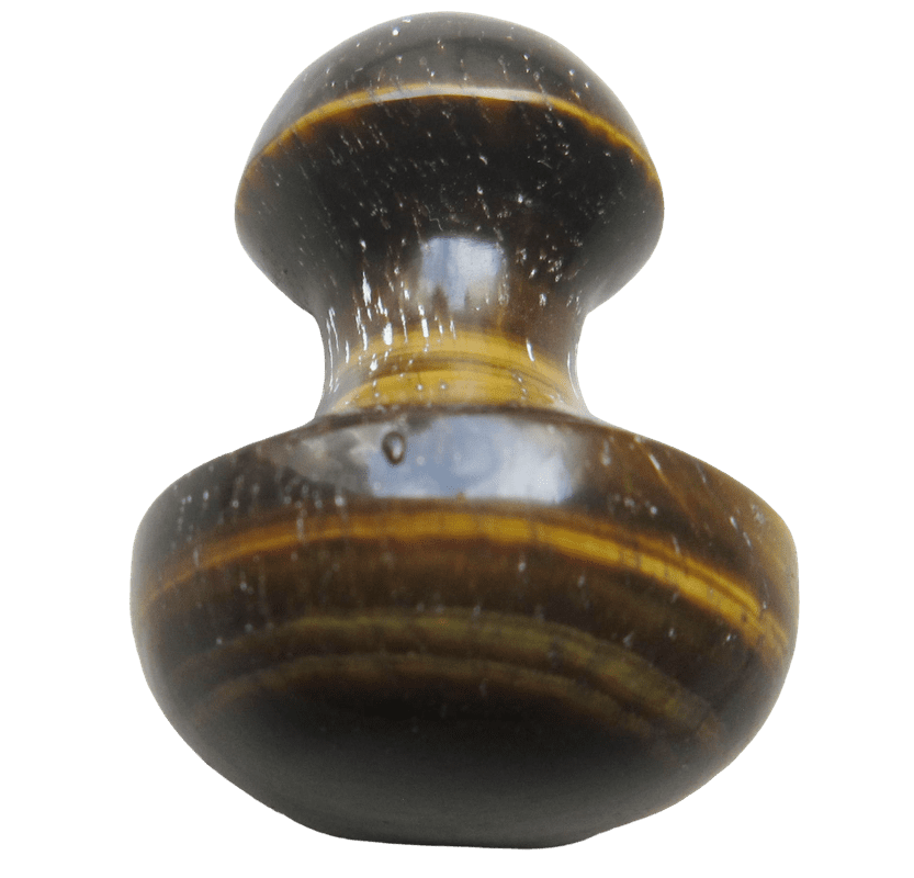 Tool for Face, Tiger Eye Mushroom Stone Face Muscle Sculptor, Mushroom for Jawline. Face Massager