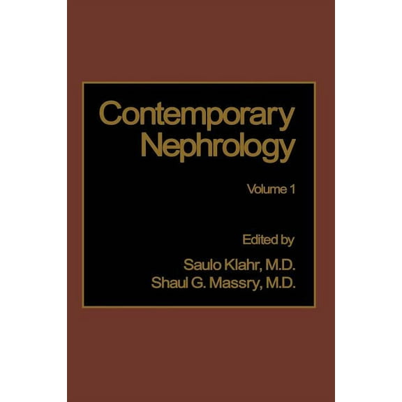 Contemporary Nephrology: Volume 1, (Paperback)