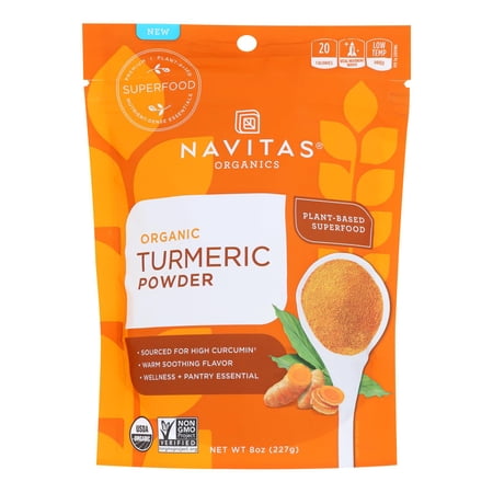 Navitas Organics Turmeric Powder - Case of 6 - 8 OZ