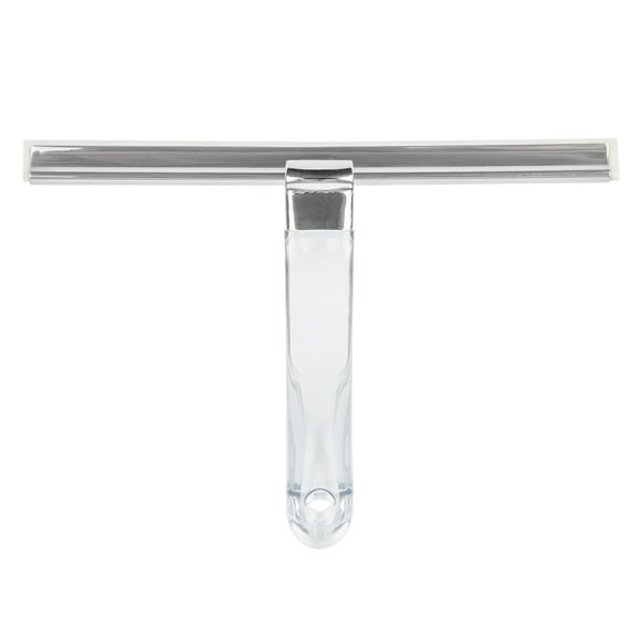 Era Vetro Shower Squeegee, Single Blade, Acrylic with Hanging Hook, 10x7.50in