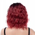 thumbnail image 4 of Mode Femme Bordeaux Cheveux Bouclés Courts, 4 of 4