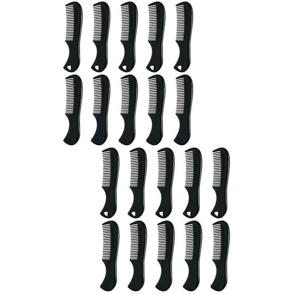HLONK 20 Pcs Mini Beard Comb Combs for Men Styling Mens Hair Facial Wax Mustache Grooming Tool Man