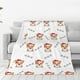 thumbnail image 1 of Balery Corgi With Santa Claus Hat Manta de Felpa Suave y Acogedora – Cobija de Franela Aterciopelada para Cama, Lavable y Cálida para Sofá, Mascotas, Transpirable-50"x40", 1 of 7