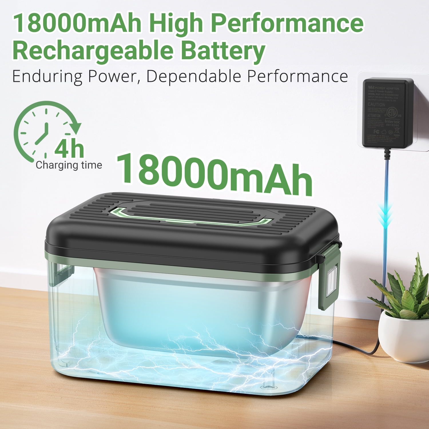INSMART 6.3-Cup Cordless Electric Lunch Box for Adults, Heated Lunch Box for Men with Scheduled Heating, Portable Car Food Warmer with Utensils, Two-Tier Bag,Dishwasher Safe,Removable Divider