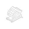 Genuine OE Kia Upper Case - 97136-2J000