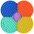 thumbnail image 2 of Sunloudy Push Pop Bubble Fidget Toy, Large Sensory Toy Logic Game Board, 2 of 9