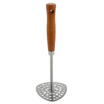 Stainless Steel Potato Masher and Avocado Smasher Kitchen Tool for Mashing Potatoes and Other Foods, Easy to Clean and Store