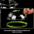thumbnail image 3 of Microwave Splatter Cover for Food, Upgraded Microwave Cover with Water Steamer, Integrated Handle, Plate Covers, Splatter Guard, Cookware Lid, House Essentials for Gift, 10 Inch, 3 of 7