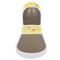 thumbnail image 1 of Grattoir pour Chat en Forme de L, Meuble de Protection Vertical pour Chaton d'Intérieur, 1 of 8