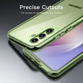 thumbnail image 6 of JETech 2 in 1 Case for Samsung Galaxy A54 5G 6.4-Inch with 2-Pack Screen Protector, Tempered Glass Film, Shockproof Bumper Phone Protective Cover Clear Back (Lime), 6 of 6